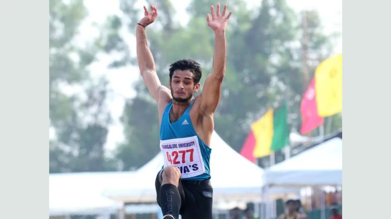Mumbai’s Jay Shah breaks Triple Jump national record at National Inter-University Championships
