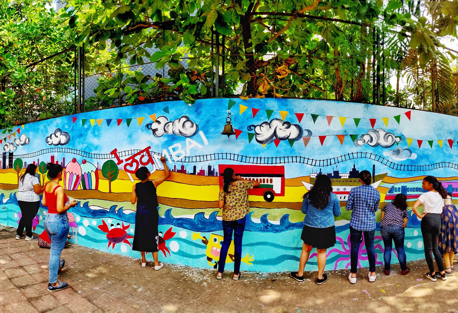Pearl Academy Mumbai introduces design through workshops to children of Salaam Baalak Trust