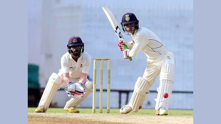 Armaan Jaffer plays for Mumbai Ranji team against Gujarat; Goes for 0 in the first innings