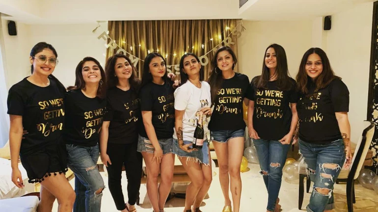 TV Celebs party hard at Aditi Gupta's pre-wedding celebrations