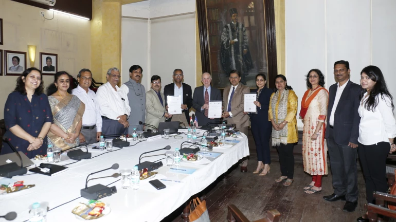 मुंबई विद्यापीठ - काॅमनवेल्थ ऑफ पेन्सिलव्हेनियामध्ये शैक्षणिक भागीदारी मुंबई विद्यापीठ - काॅमनवेल्थ ऑफ पेन्सिलव्हेनियामध्ये शैक्षणिक भागीदारी