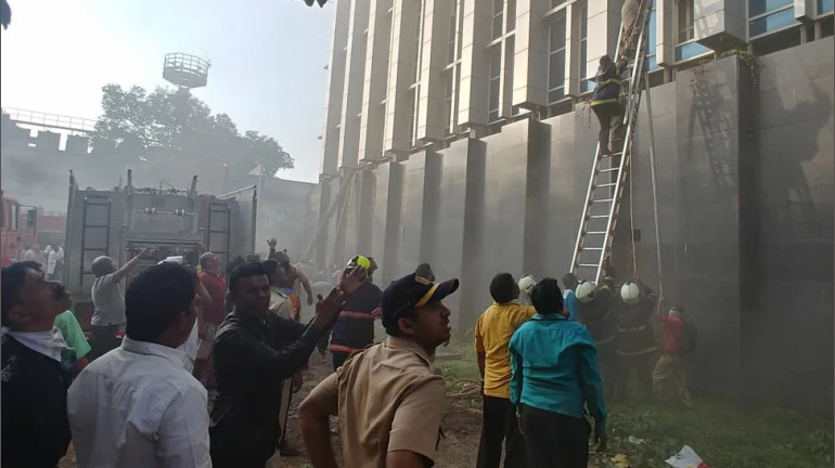 video andheri fire: फिर से ESIC अस्पताल में लगी आग