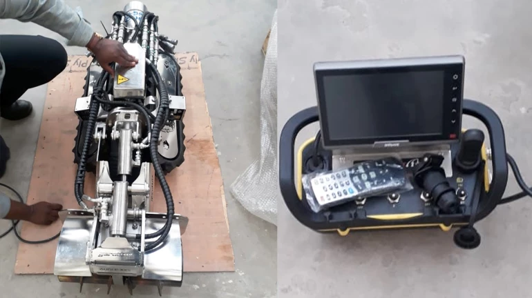 मिनी रोबो करणार भूमिगत पर्जन्यजल वाहिन्यांची साफसफाई मिनी रोबो करणार भूमिगत पर्जन्यजल वाहिन्यांची साफसफाई