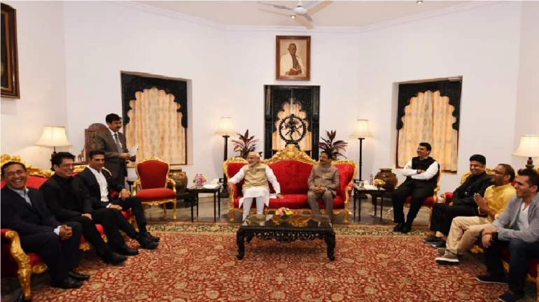 Indian M&E delegation meets PM Narendra Modi in Mumbai