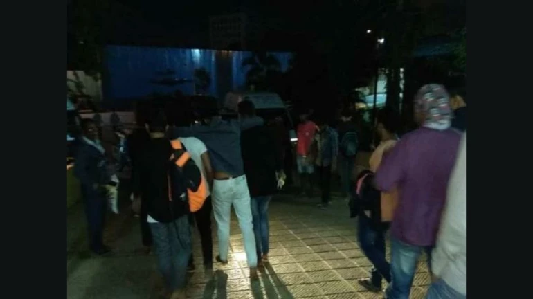 Mithibai college stampede: 8 students rushed to hospital Mithibai college stampede: 8 students rushed to hospital