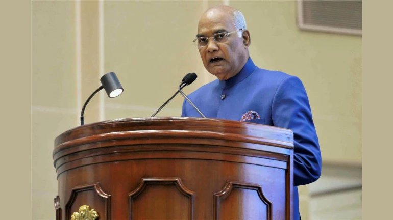 President Ramnath Kovind to visit Mumbai on December 28 President Ramnath Kovind to visit Mumbai on December 28