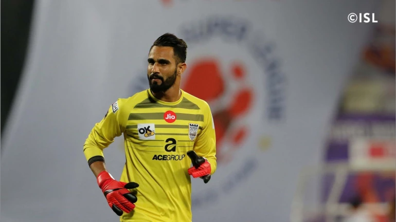 Amrinder Singh, the ultimate wall that guards the goalpost for Mumbai City FC