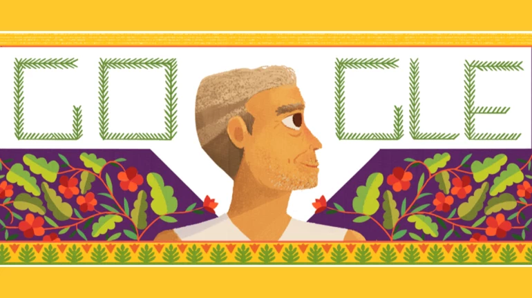 Google honours social worker Baba Amte with a doodle on his 104th birthday anniversary