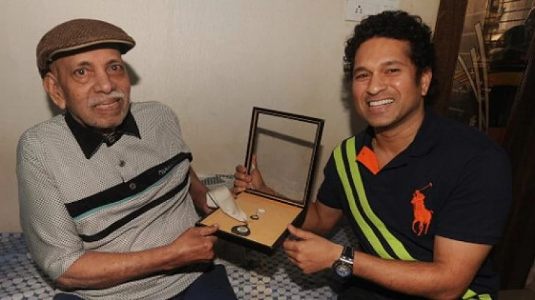 Sachin Tendulkar's coach and Dronacharya award-winner Ramakant Achrekar breathes his last in Mumbai