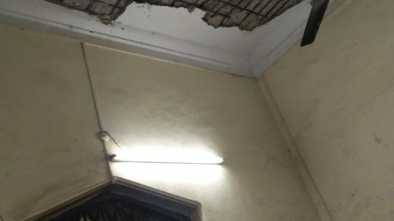 विद्यापीठाच्या चर्चगेट कॅम्पसमधील उपहारगृहाची दुरावस्था विद्यापीठाच्या चर्चगेट कॅम्पसमधील उपहारगृहाची दुरावस्था