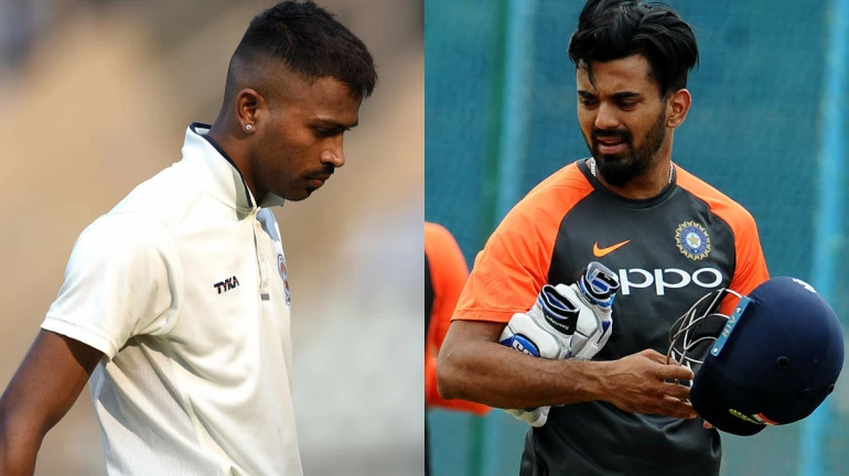 Hardik Pandya and KL Rahul sent back to home to face inquiry Hardik Pandya and KL Rahul sent back to home to face inquiry