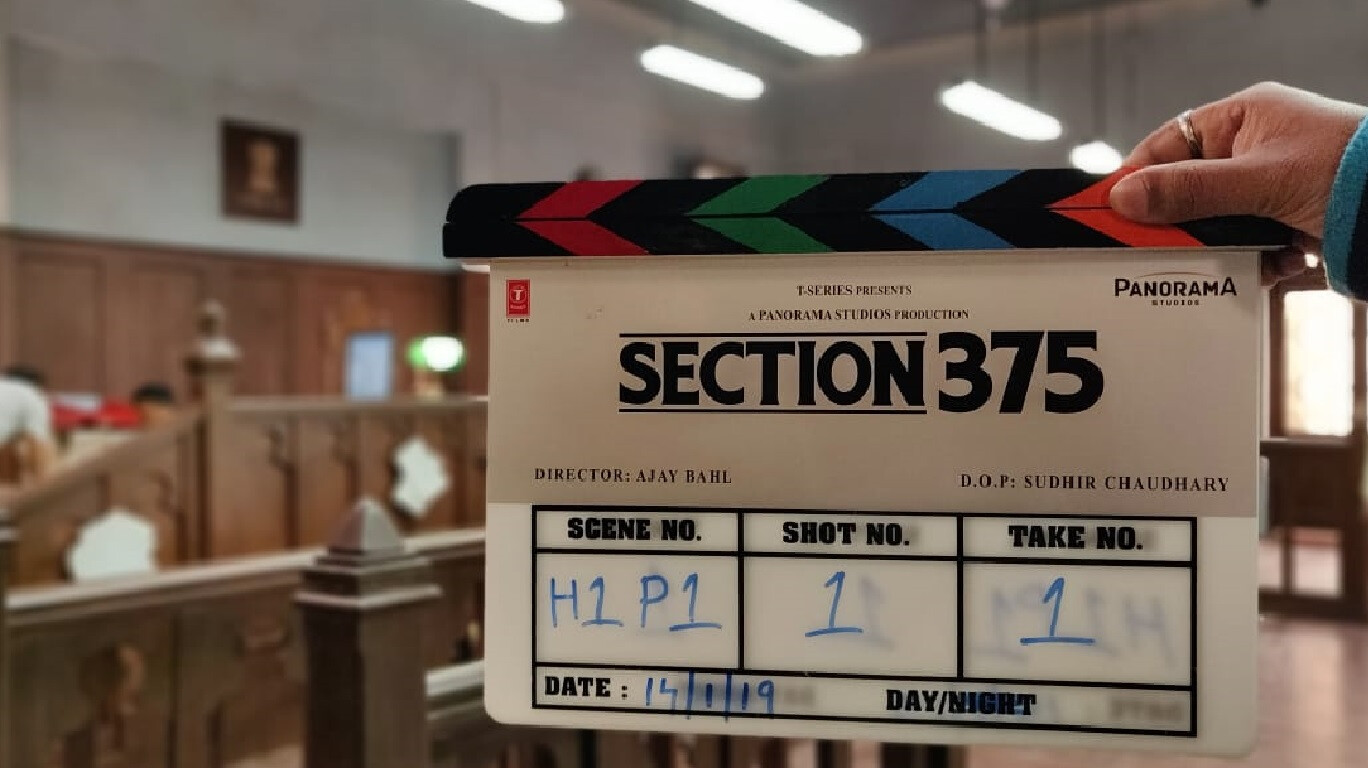 Akshaye Khanna and Richa Chaddha being shoot for 'Section 375'
