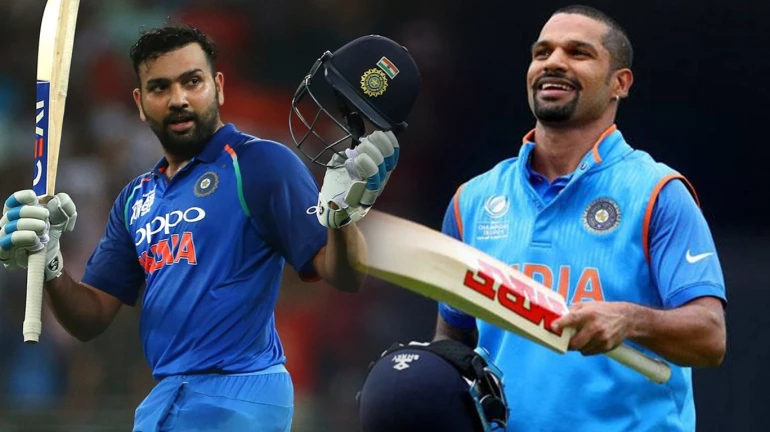 शिखर-रोहितचा ४००० धावांचा विक्रमी चौकार शिखर-रोहितचा ४००० धावांचा विक्रमी चौकार