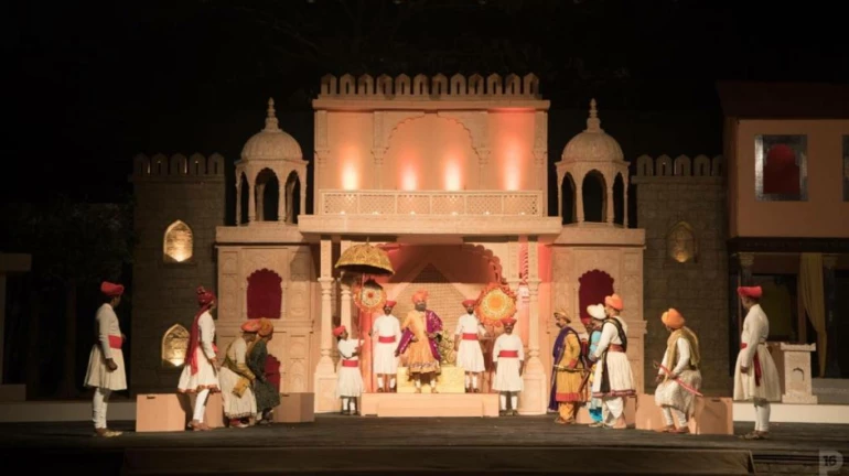 रंगभूमीवर अवतरलं 'अजिंक्य योद्धा' रंगभूमीवर अवतरलं 'अजिंक्य योद्धा'