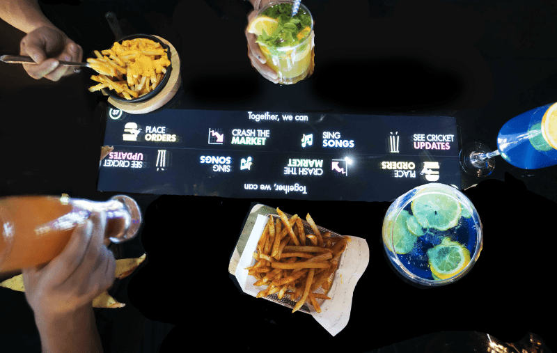 Drinx Exchange - India's First Bar with Interactive Smart Tables
