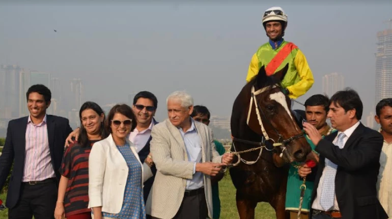 Roberta wins The Hindustan Times Palate Fest Indian Oaks Trophy