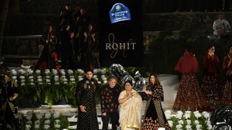 Rohit Bal showcases the ‘Gul-Dastah’ collection at the Mumbai edition of Blenders Pride Fashion Tour 2019