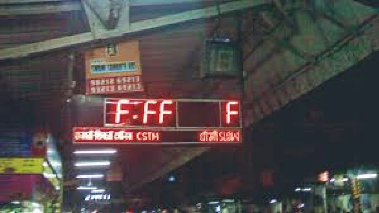 रेल्वे स्थानकांवर नवीन एलईडी इंडिकेटर्स रेल्वे स्थानकांवर नवीन एलईडी इंडिकेटर्स