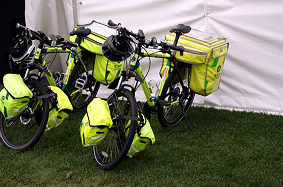 अब साइकिल एंबुलेंस की शुरुआत