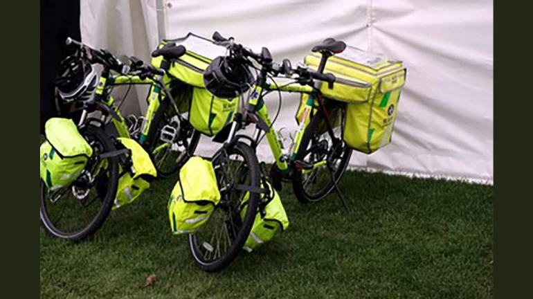 अब साइकिल एंबुलेंस की शुरुआत अब साइकिल एंबुलेंस की शुरुआत