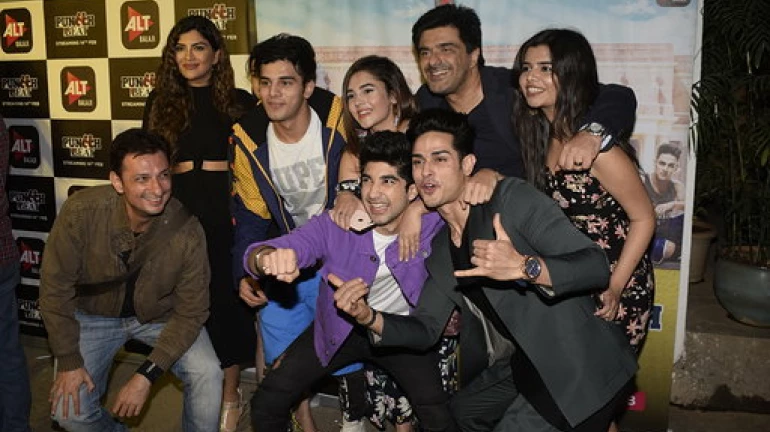 Popular television celebrities attend AltBalaji's 'Puncch Beat' screening