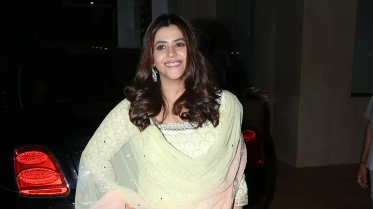 In Pics: Celebs attend 'Ravie Ekta Kapoor's' naming ceremony In Pics: Celebs attend 'Ravie Ekta Kapoor's' naming ceremony