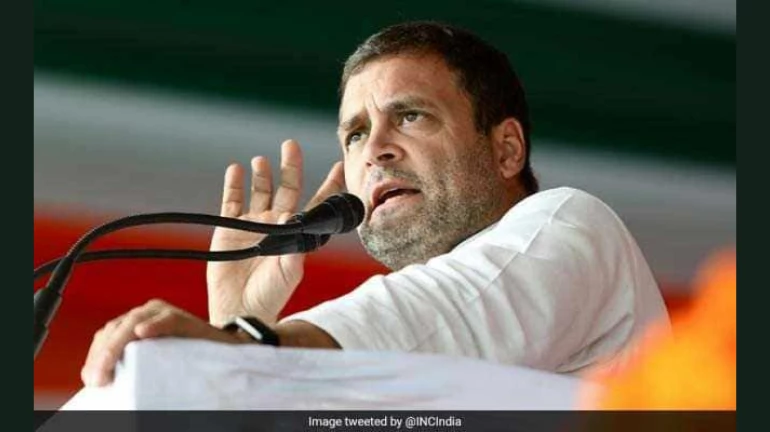 Congress President Rahul Gandhi to address a rally in Mumbai today