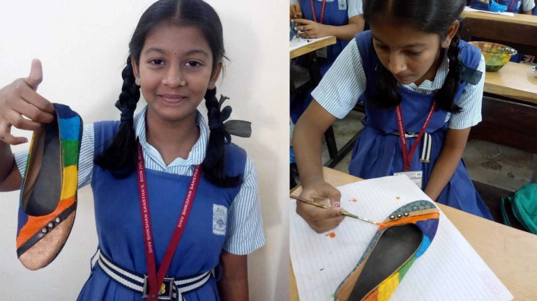 डी. एस. हायस्कूलमध्ये रंगली अनोखी ‘बूट रंगवा’ कार्यशाळा डी. एस. हायस्कूलमध्ये रंगली अनोखी ‘बूट रंगवा’ कार्यशाळा