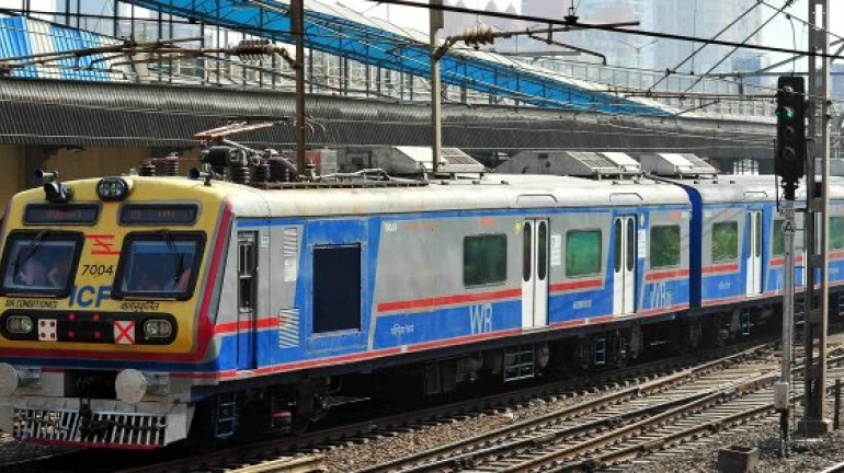 There's a new look AC local train in Mumbai