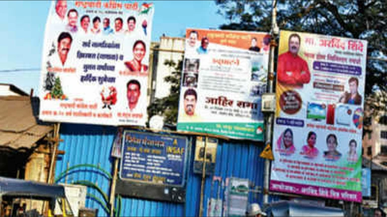 Panvel Civic Body Collects INR 4 Lakh Fines From Violators of Illegal Banners Panvel Civic Body Collects INR 4 Lakh Fines From Violators of Illegal Banners