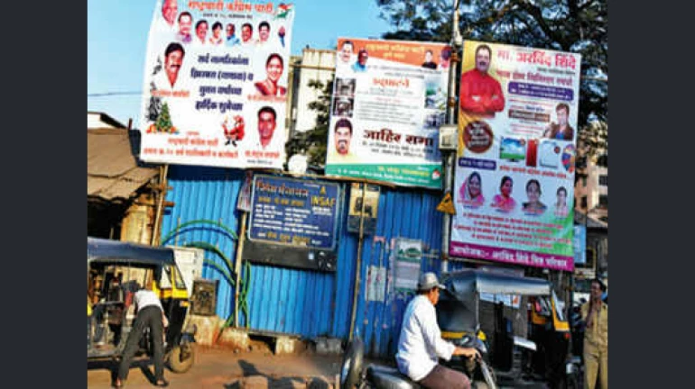Bombay HC issues notice to political parties for illegally putting up hoardings, banners Bombay HC issues notice to political parties for illegally putting up hoardings, banners