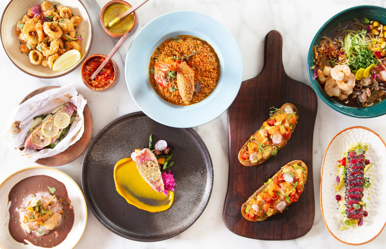There's a special seafood fiesta at Toast & Tonic this March