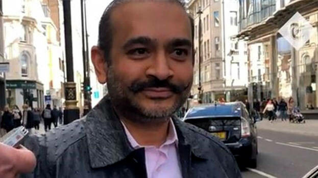 Nirav Modi spotted in London with 10,0000 Pound Ostrich hide jacket Nirav Modi spotted in London with 10,0000 Pound Ostrich hide jacket