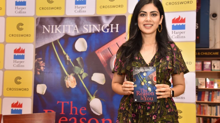 Nikita Singh launches her much-awaited book ‘The Reason is You’ at Crossword Kemps Corner