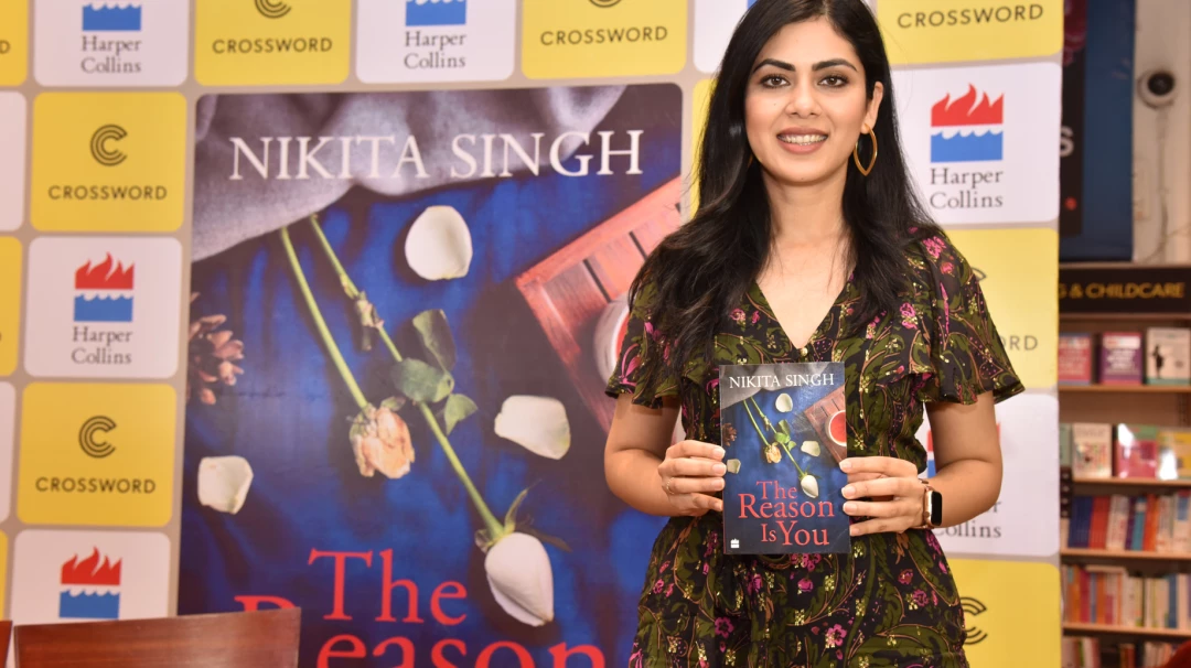 Nikita Singh Launches Her Much Awaited Book The Reason Is You At Crossword Kemps Corner
