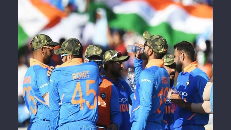 Pakistan asks ICC to take action against Team India for wearing military caps against Australia Pakistan asks ICC to take action against Team India for wearing military caps against Australia