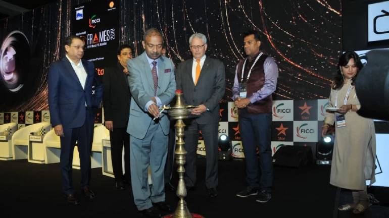 20th edition of three-day global media & entertainment convention 'FICCI Frames' begins in Mumbai 20th edition of three-day global media & entertainment convention 'FICCI Frames' begins in Mumbai