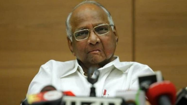Maratha Reservation: BJP leader Nilesh Rane criticises Sharad Pawar over his silence Maratha Reservation: BJP leader Nilesh Rane criticises Sharad Pawar over his silence