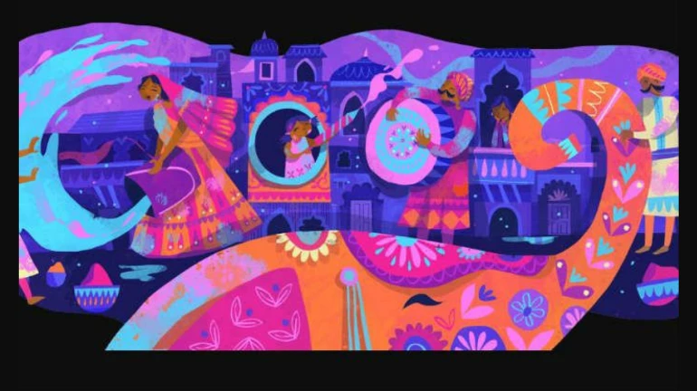 गूगल ने कलरफुल डूडल बना कर दी होली की शुभकामनाएं गूगल ने कलरफुल डूडल बना कर दी होली की शुभकामनाएं