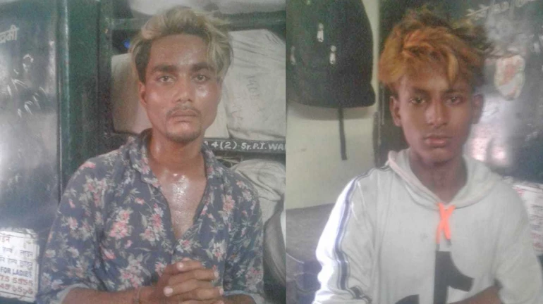 हार्बर रेल्वेमध्ये पुन्हा स्टंटबाजी, दोघांना अटक हार्बर रेल्वेमध्ये पुन्हा स्टंटबाजी, दोघांना अटक