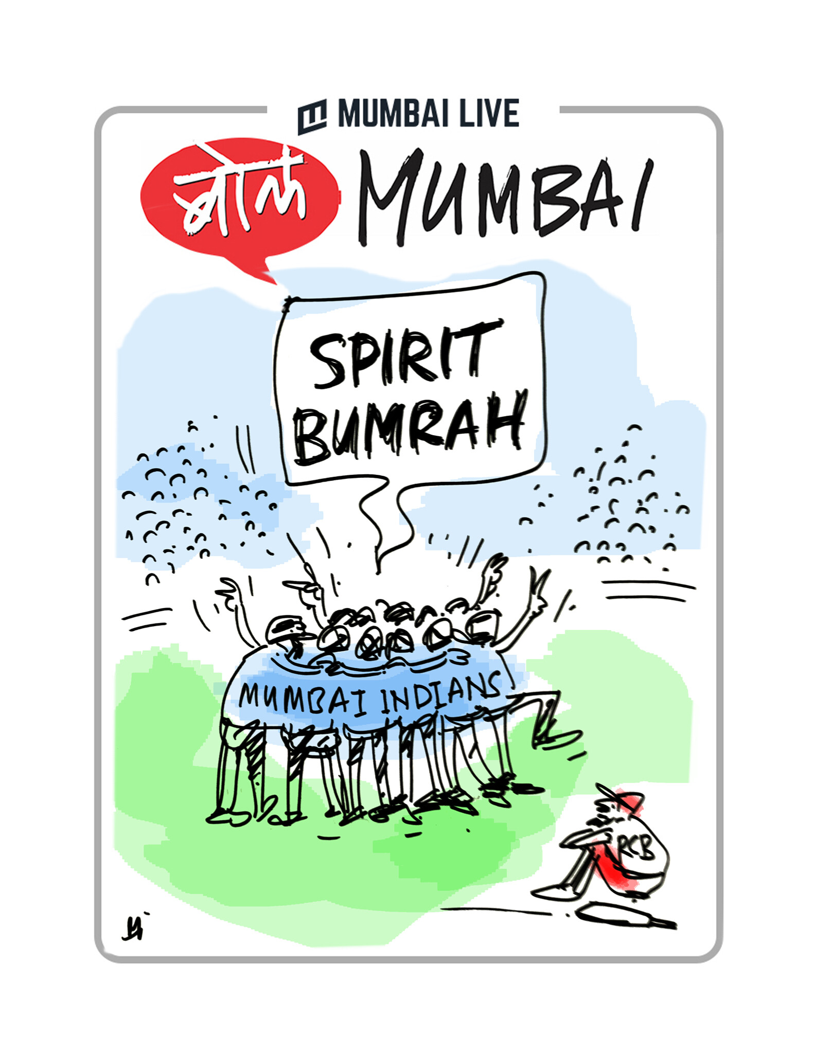 Royal Challengers Bangalore (RCB) vs Run Cease Bumrah (RCB)