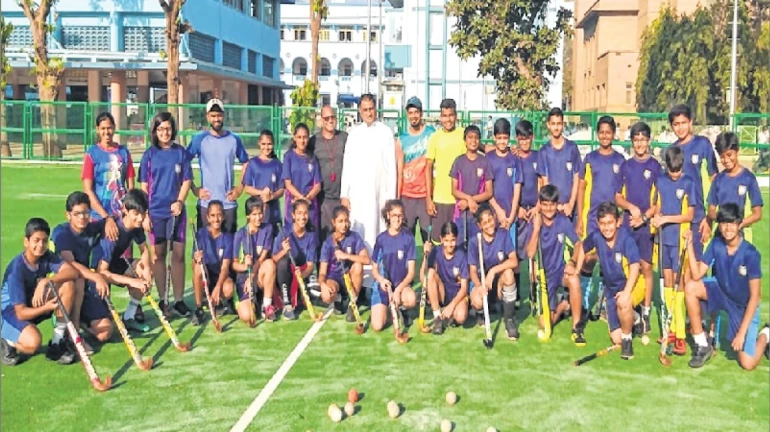Don Bosco becomes first school in Mumbai to build a hockey turf Don Bosco becomes first school in Mumbai to build a hockey turf