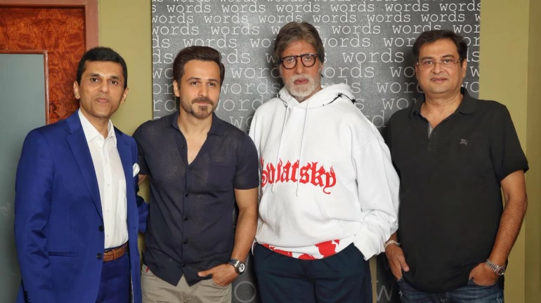Amitabh Bachchan and Emraan Hashmi to star in Anand Pandit's next film Amitabh Bachchan and Emraan Hashmi to star in Anand Pandit's next film