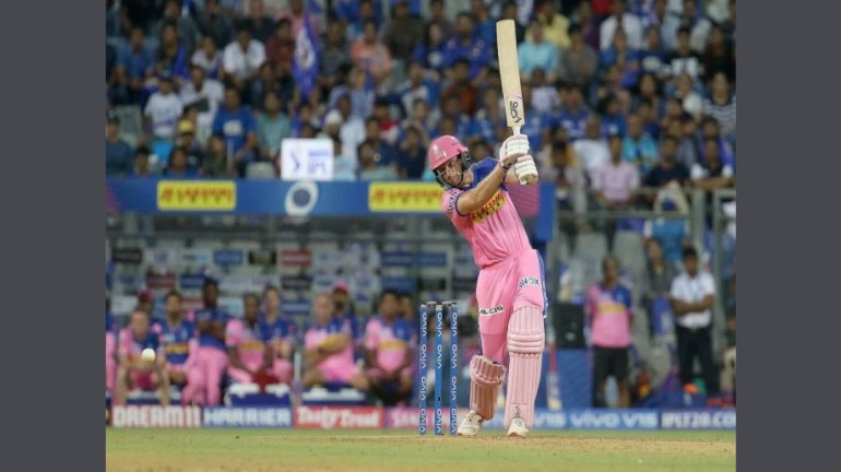 राजस्थान रॉयल्सचा मुंबई इंडियन्सवर ४ विकेट्सने विजय