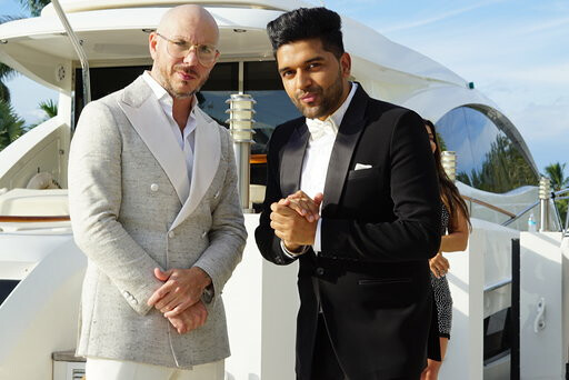 Guru Randhawa Collaborates With International Icon Pitbull For T Series New Single Slowly Slowly Rajkummar rao, nushrat bharucha music: guru randhawa collaborates with