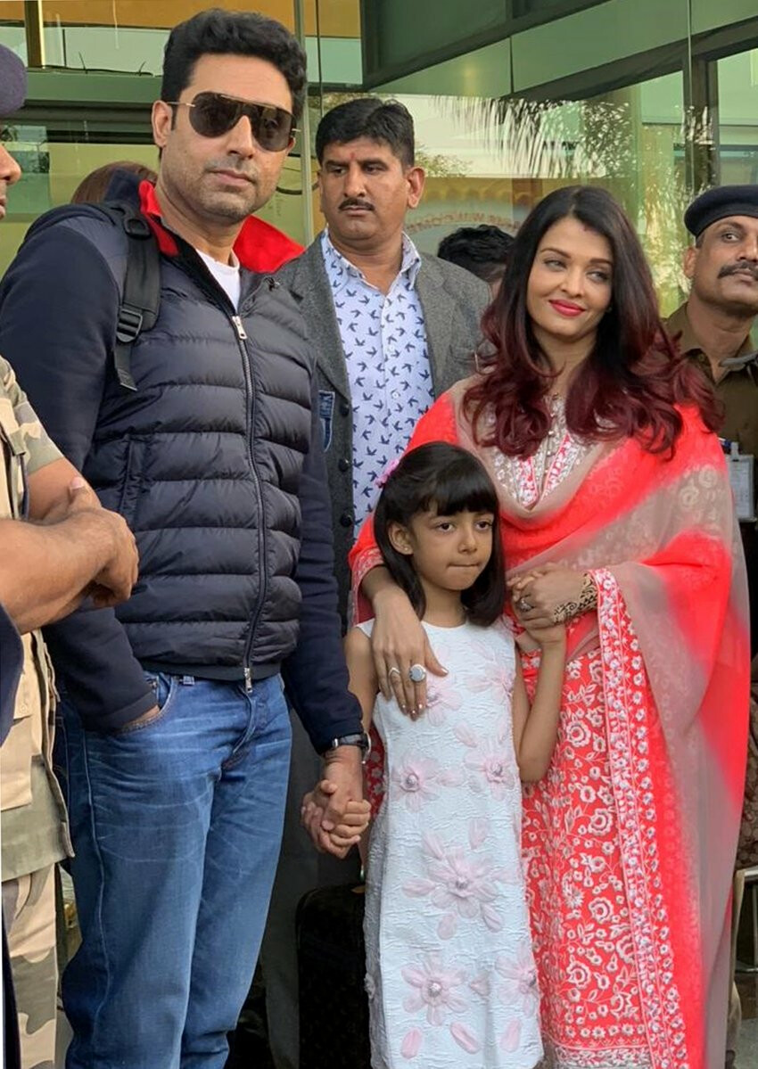 शादी की सालगिरह पर अभिषेक-ऐश्वर्या आराध्या के साथ पहुंचे मालदीव