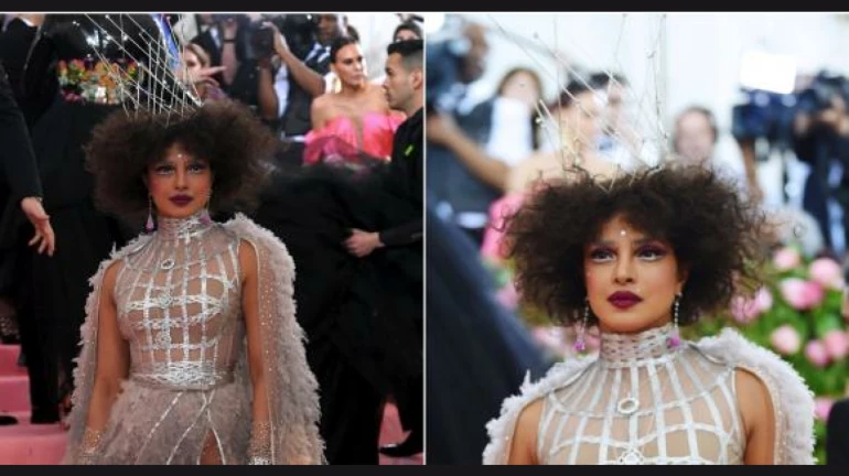 मेट गालामध्ये प्रियंकाची हजेरी, पेहरावावरून झाली ट्रोल मेट गालामध्ये प्रियंकाची हजेरी, पेहरावावरून झाली ट्रोल