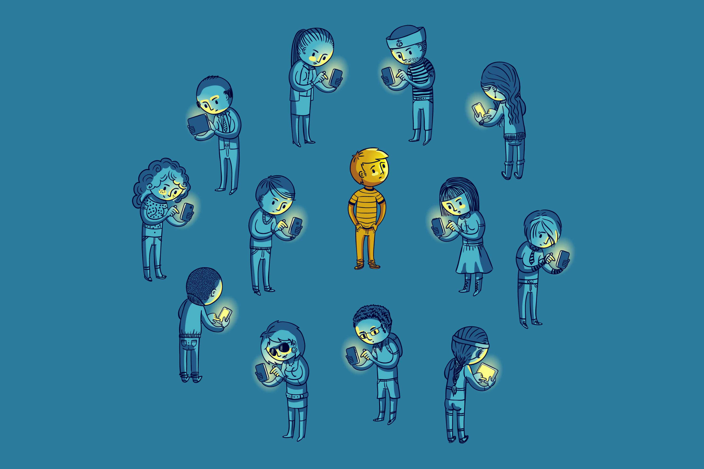 Does Social Media feed off depression or feeds depression?