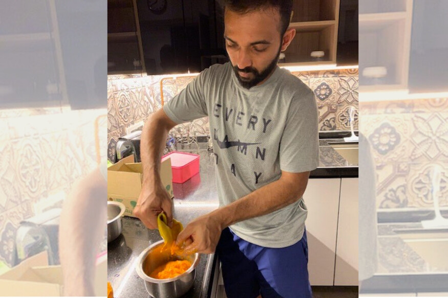 अजिंक्य रमलाय आमरस बनवण्यात