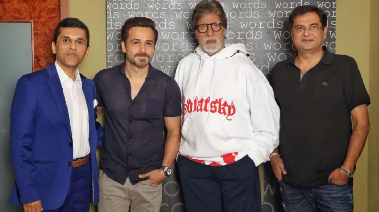 Amitabh Bachchan and Emraan Hashmi begin the shoot of 'Chehre'